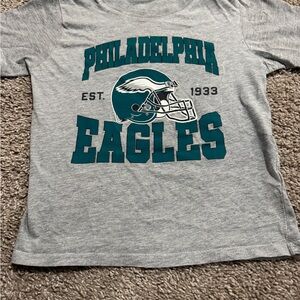 NFL Philadelphia Eagles Kids Gray Tee